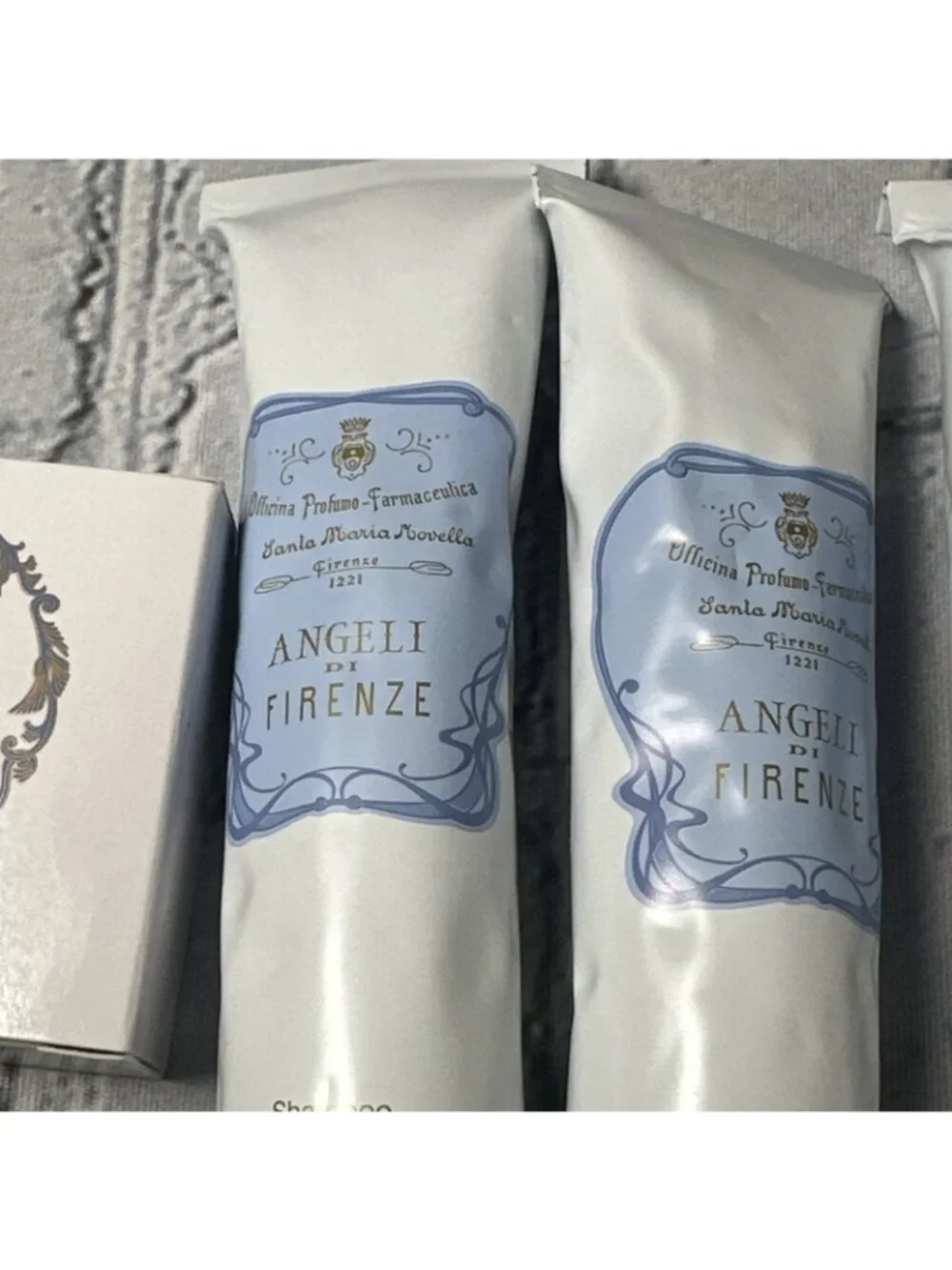 Santa Maria Novella Angeli di Firenze Hair Shampoo Conditioner & Solid Soap 4